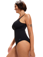 Speedo - Womens Shaping AquaNite 1 Piece - swimsuits - black - 5