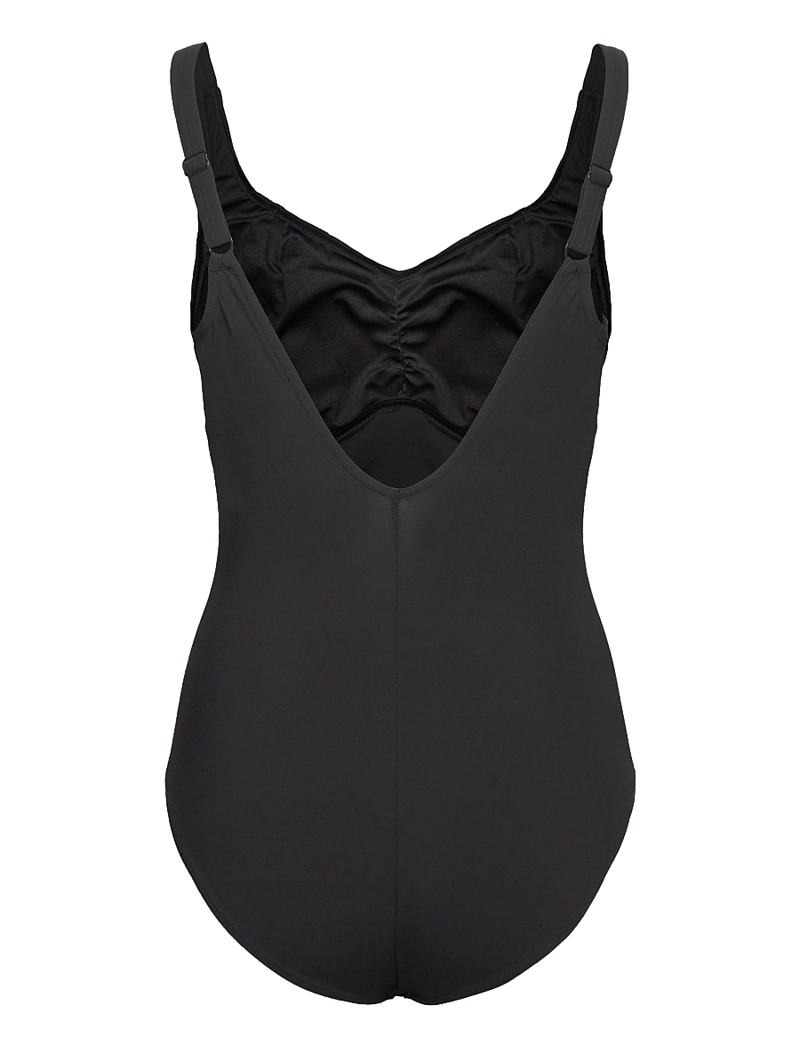 Speedo - Solid Aquanite Swimsuit - sportiga badkläder - black - 2