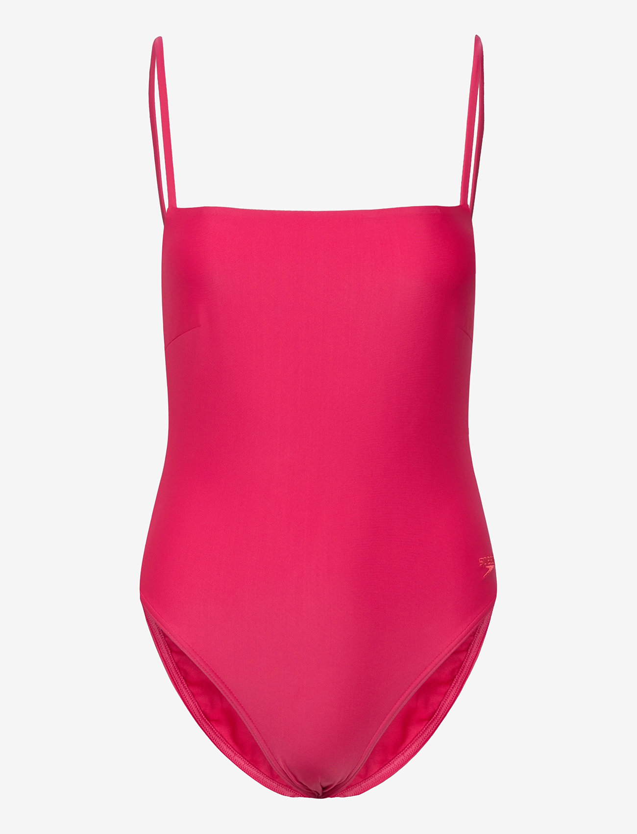 Speedo - Womens Adjustable Thinstrap 1 Peice - baddräkter - dark pink - 0