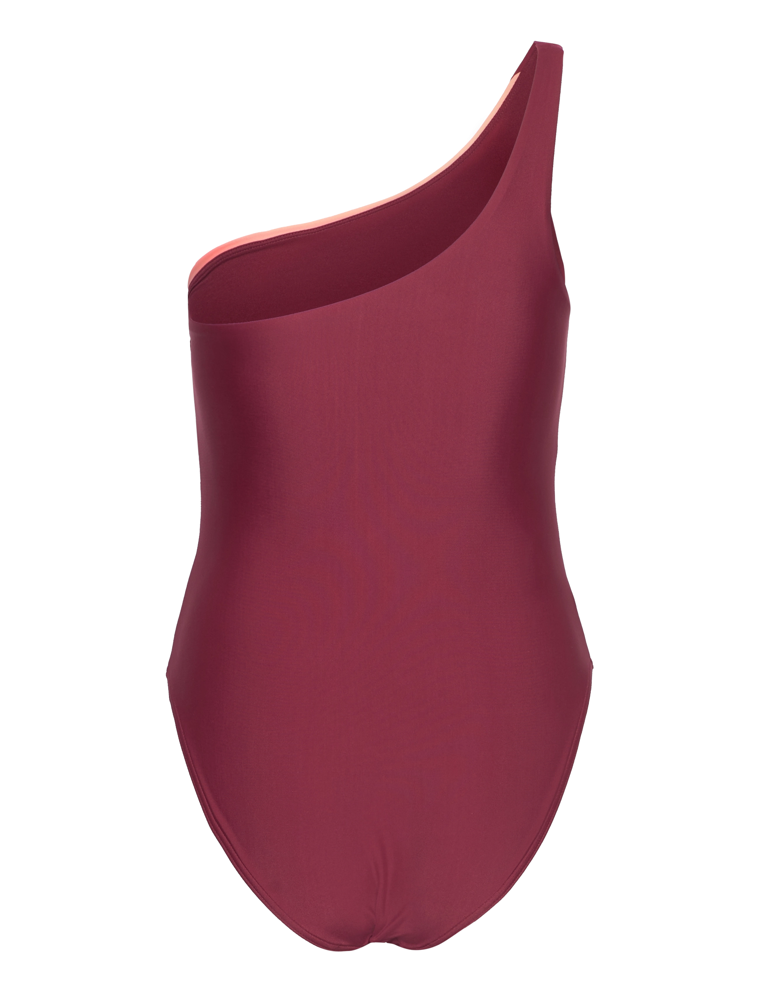 Speedo - Womens Asymetric 1 Piece - badedragter - red/orange - 1