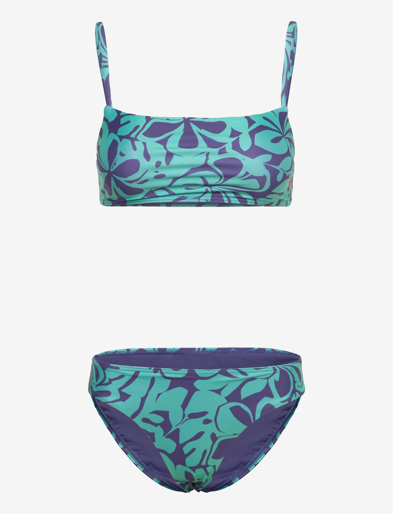 Speedo - Womens Printed Adjustable Thinstrap 2 Pc. - bikinier - blue - 0