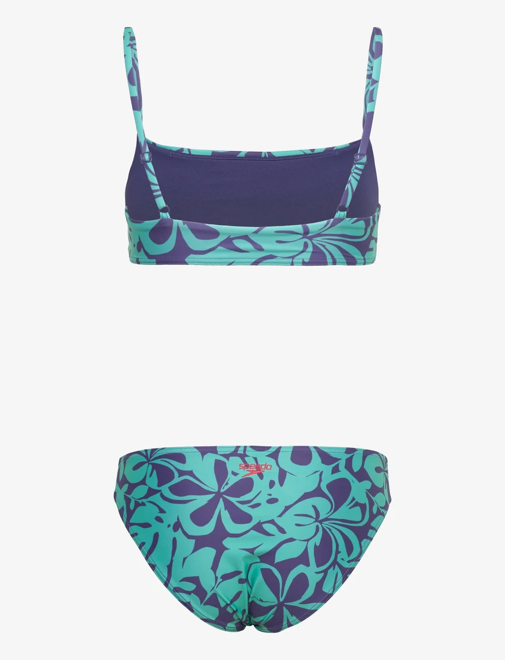 Speedo - Womens Printed Adjustable Thinstrap 2 Pc. - sportiska stila peldkostīmi - blue - 1