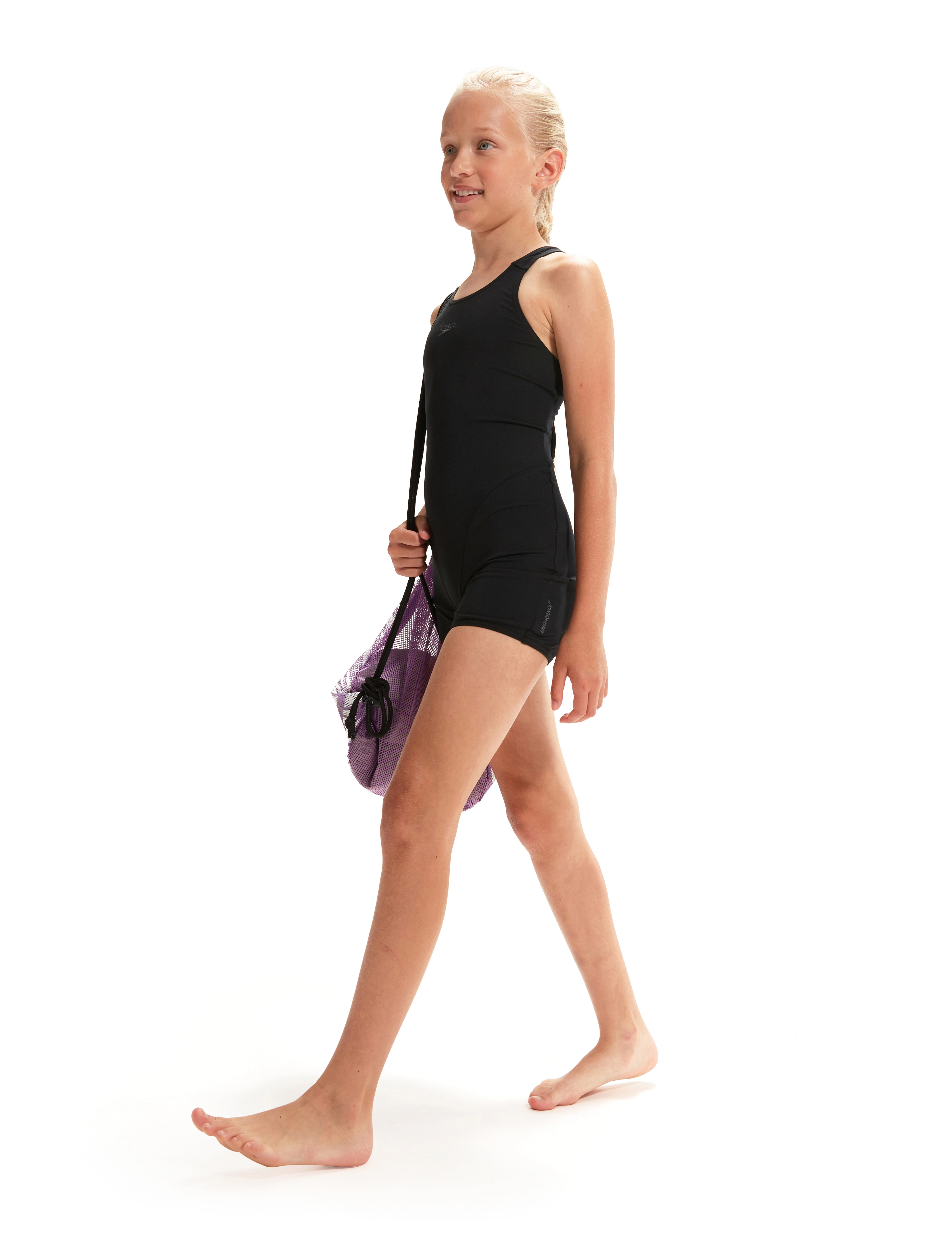 Speedo - Girls Endurance+ Legsuit - black - 5