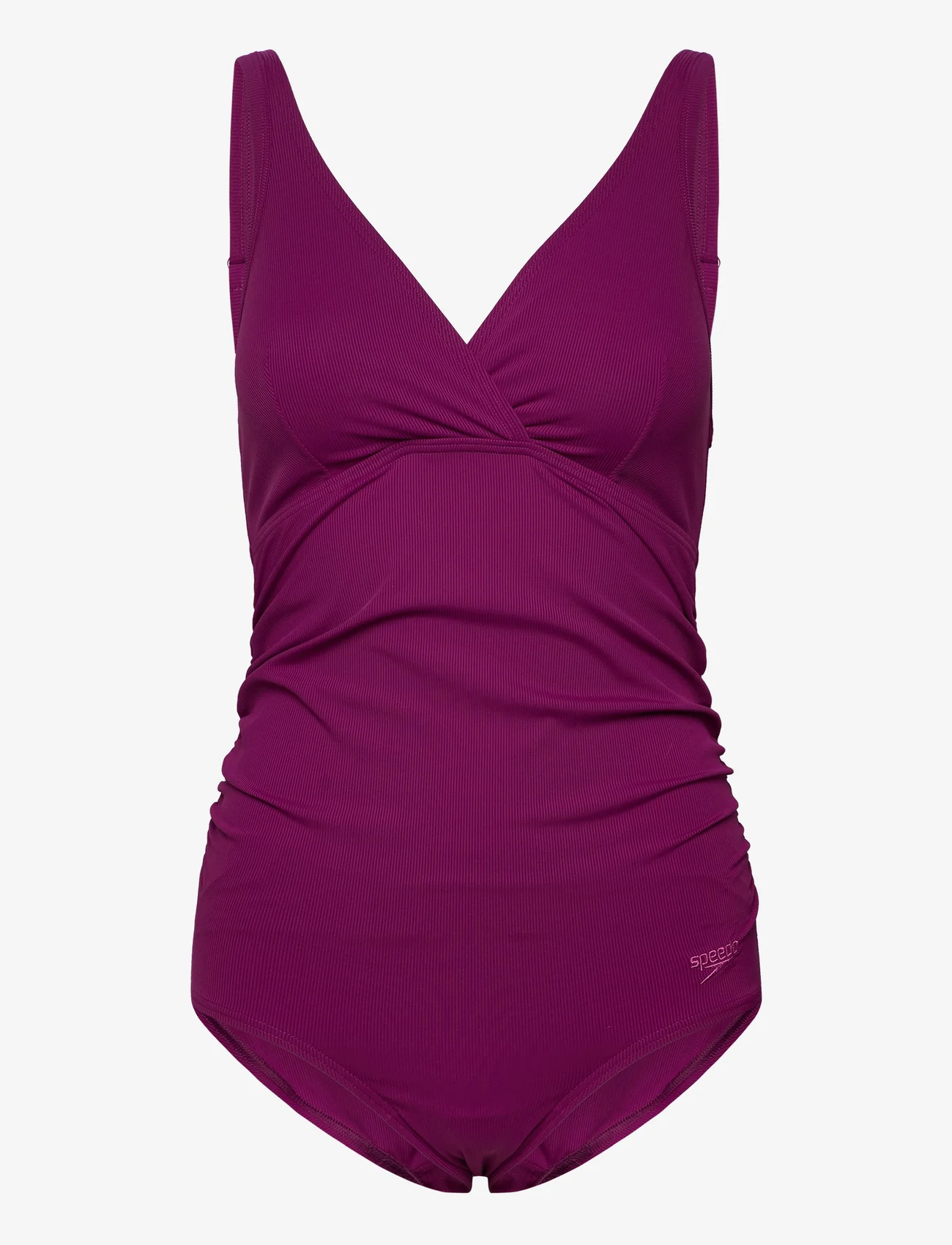 Speedo - Womens V Neck Maternity U Back - swimsuits - purple - 0