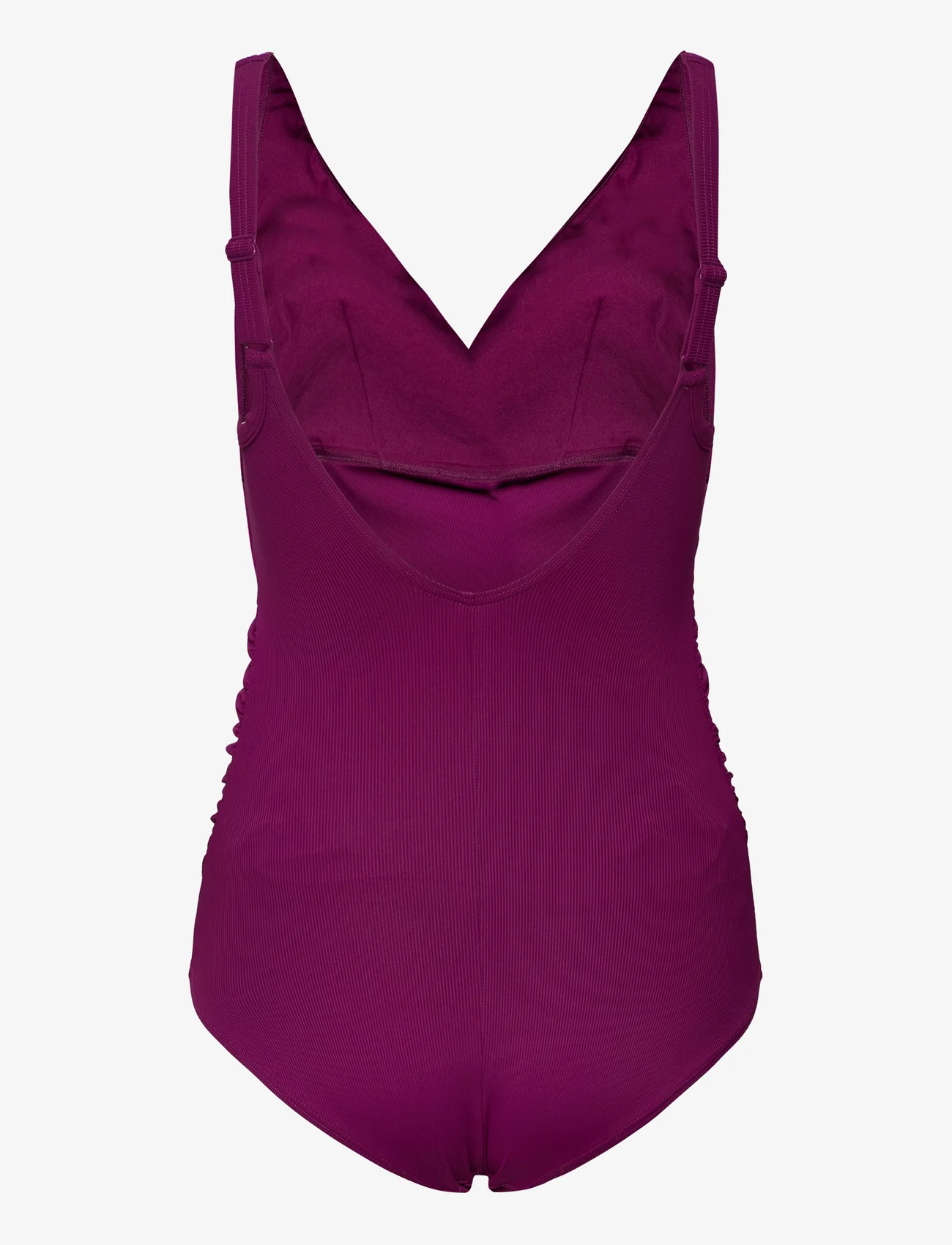 Speedo - Womens V Neck Maternity U Back - swimsuits - purple - 1