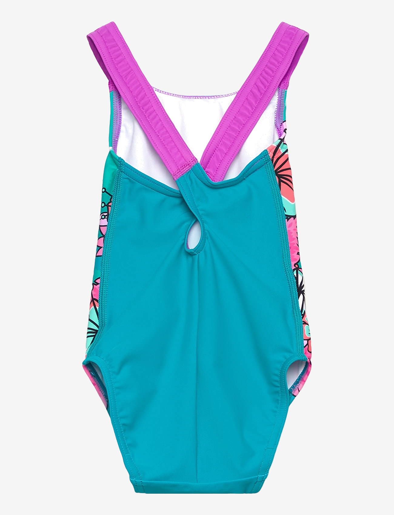 Speedo - Girls Learn to Swim Printed Crossback - badeanzüge - blue - 1