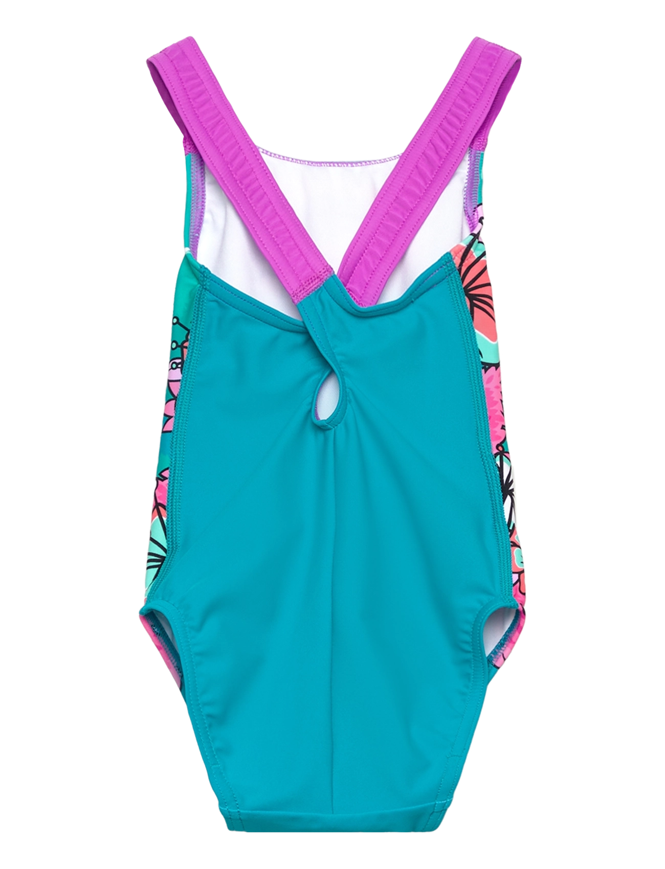 Speedo - Girls Learn to Swim Printed Crossback - sport zwemkleding - blue - 1