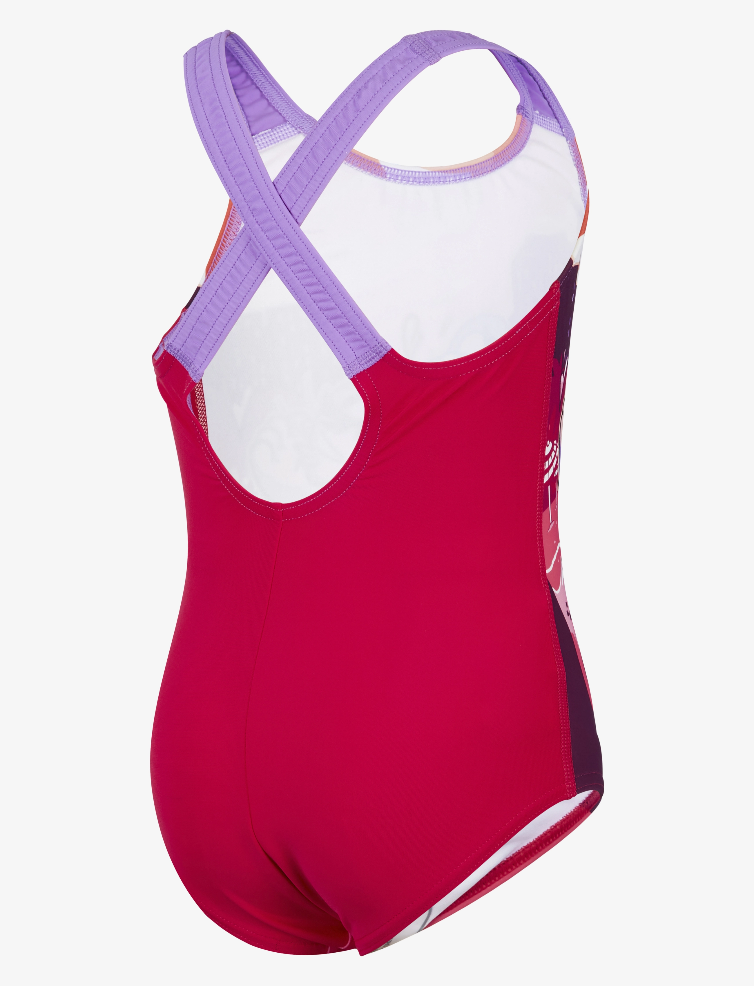 Speedo - Girls Learn to Swim Printed Crossback - sommerschnäppchen - pink/pink - 1
