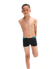 Speedo - Boys HyperBoom Splice Aquashort - swim shorts - black/blue - 2