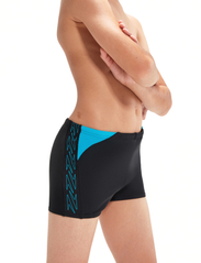 Speedo - Boys HyperBoom Splice Aquashort - swim shorts - black/blue - 4