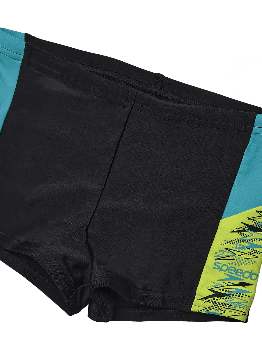 Speedo - Dive Aquashort - badehosen - anthracite/citrus green - 2