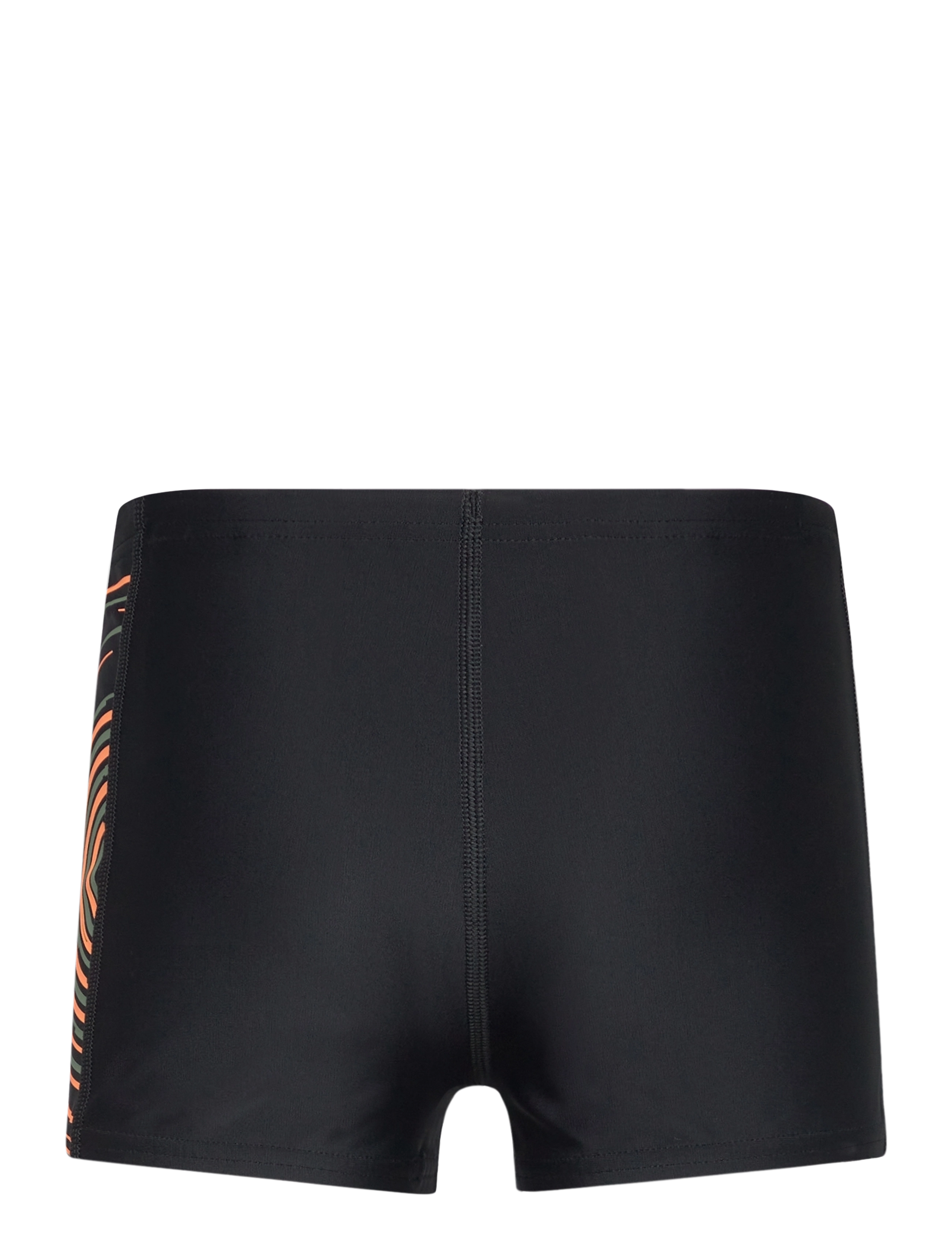 Speedo - Boys Plastisol Placement Aquashort - gode sommertilbud - black/green - 2
