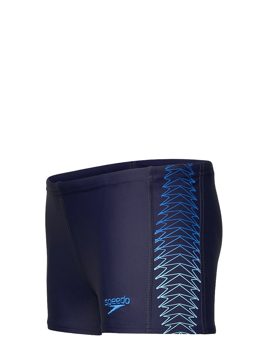 Speedo - Boys Plastisol Placement Aquashort - badehosen - blue - 2