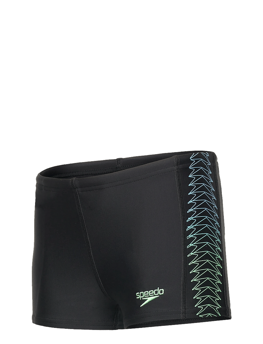 Speedo - Boys Plastisol Placement Aquashort - badebukser - green - 2