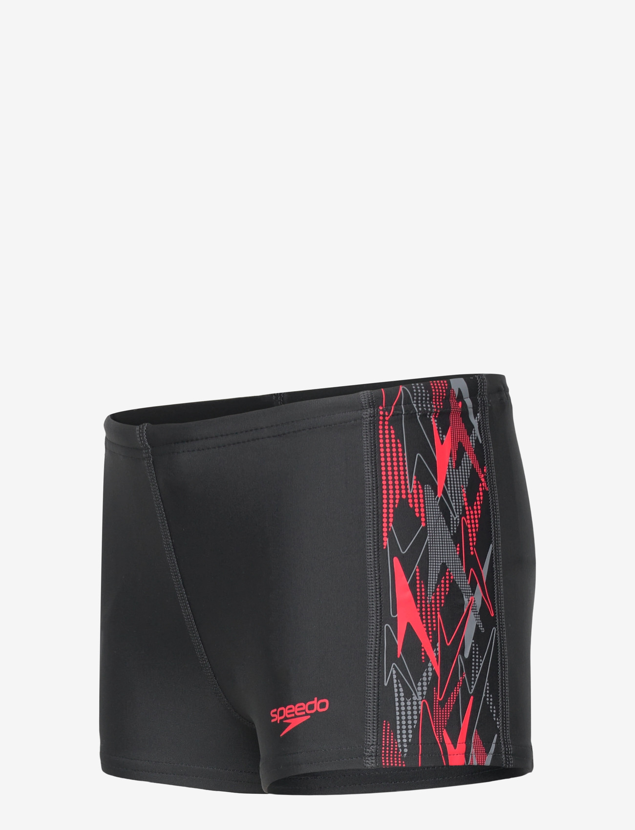 Speedo - Placement Aquashort - lühikesed ujumispüksid - anthracite/high risk red - 2