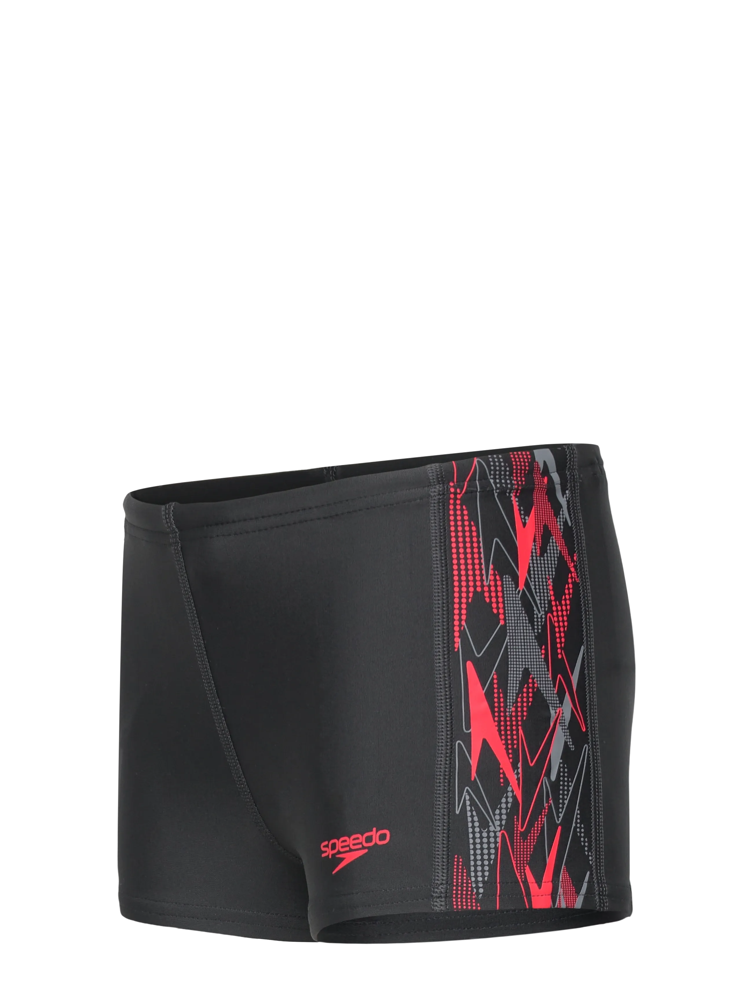 Speedo - Placement Aquashort - swim shorts - anthracite/high risk red - 2