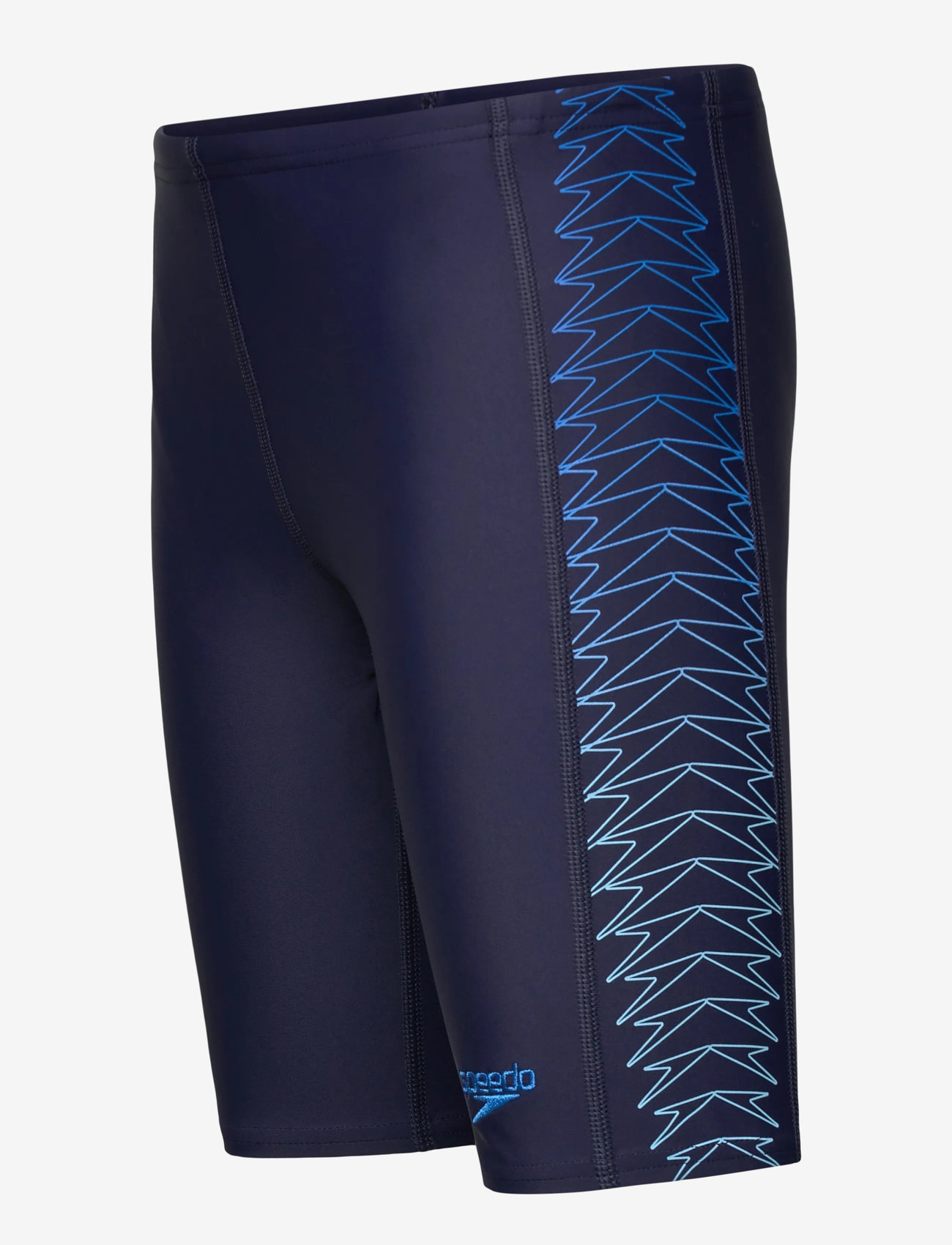 Speedo - Boys Plastisol Placement Jammer - badebukser - blue - 2