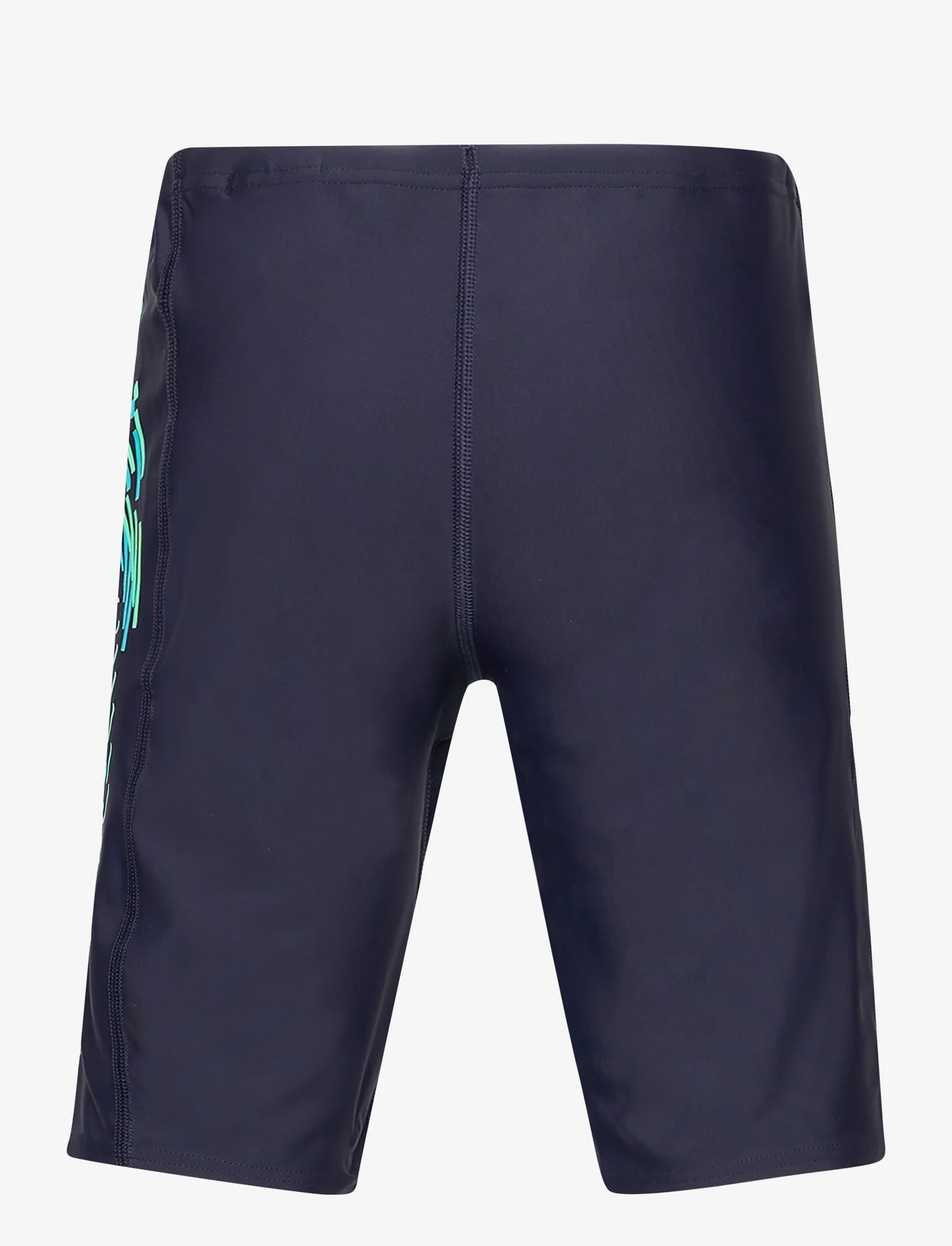 Speedo - Boys Plastisol Placement Jammer - shorts - navy/green - 1