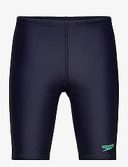 Speedo - Boys Plastisol Placement Jammer - swim shorts - navy/green - 0