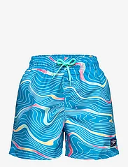 Speedo - Boys Digi Printed 13" Watershort - swim shorts - blue/orange - 0