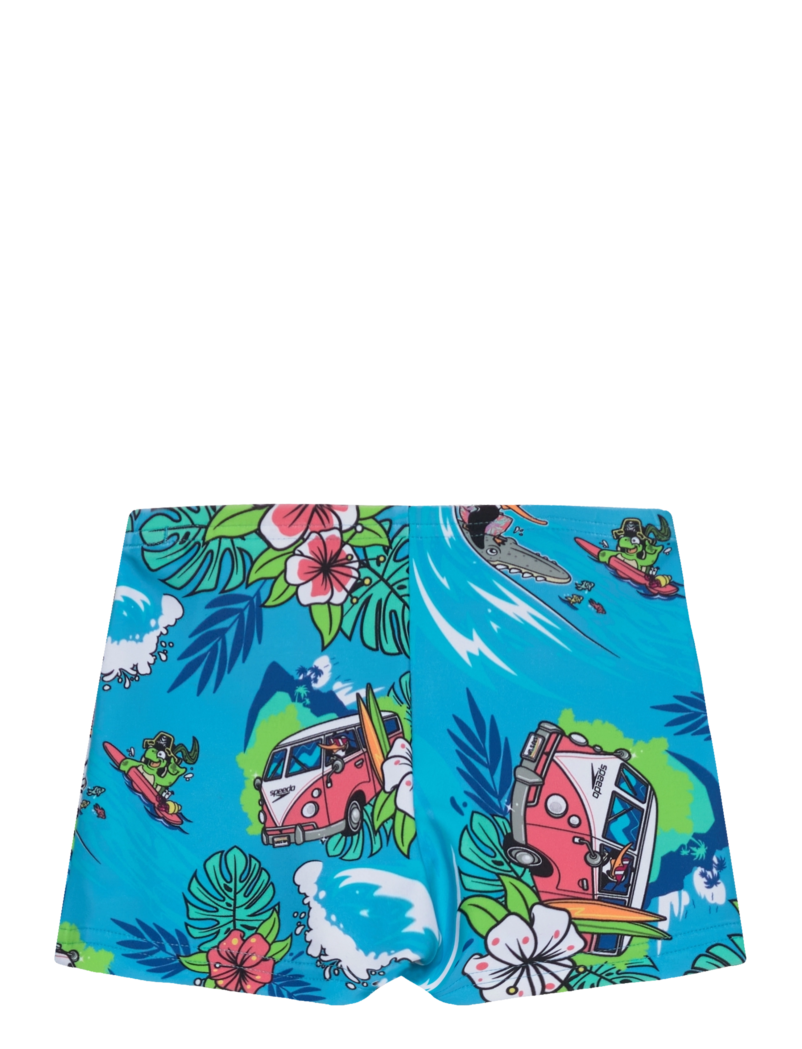 Speedo - Boys Learn to Swim Digital Allover Aquashort - badebukser - blue - 1