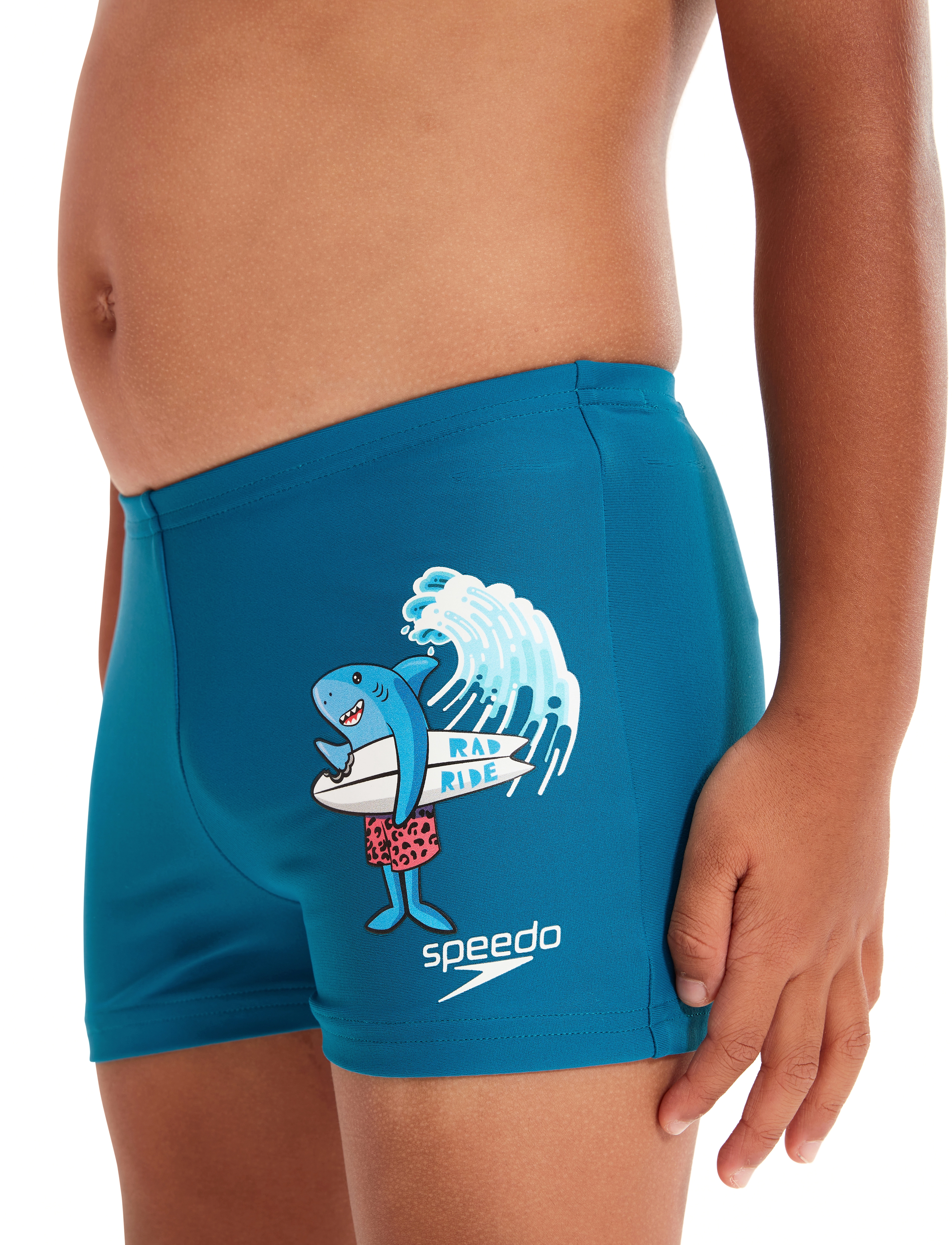 Speedo - Boys Placement Aquashort - blue/blue - 2