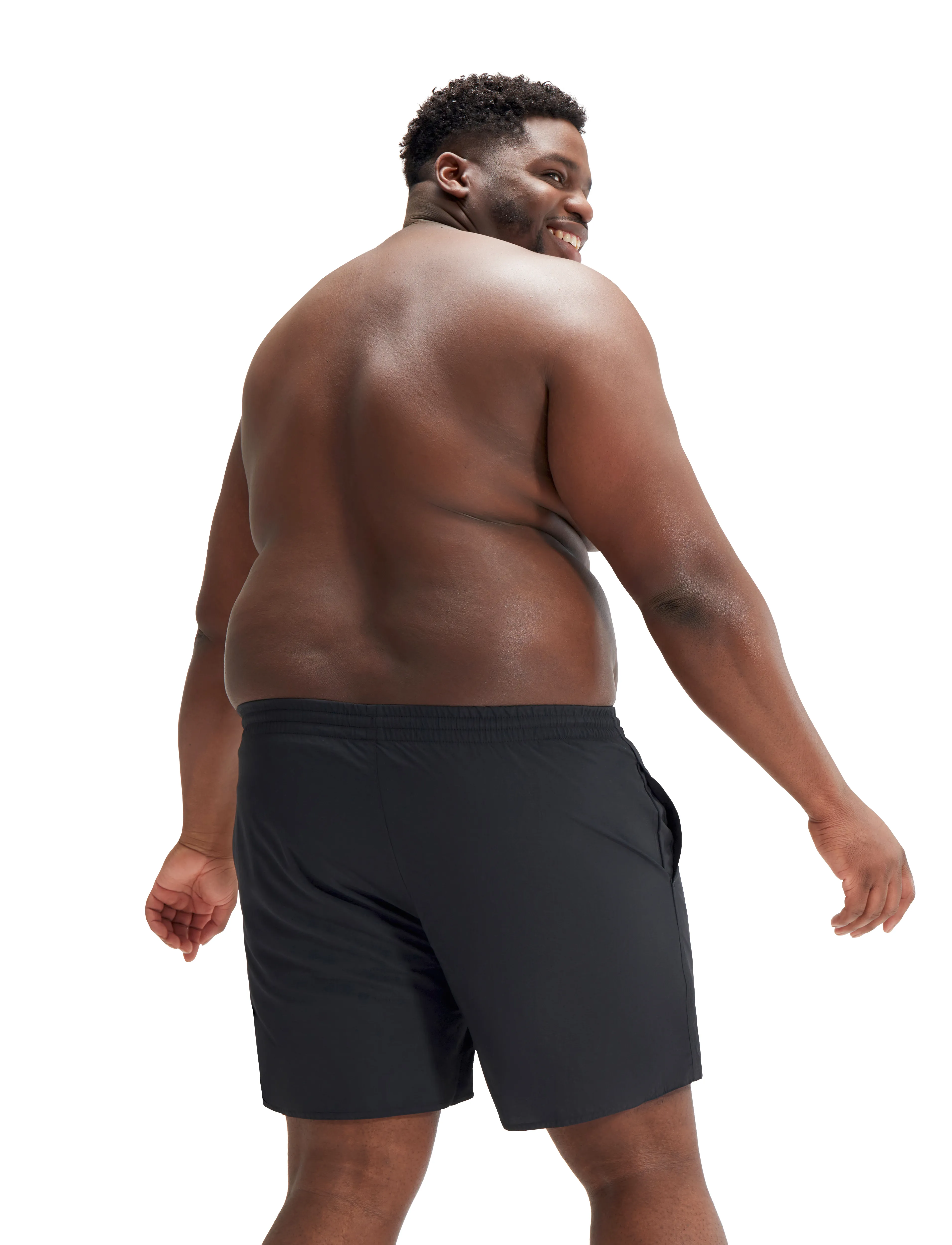 Speedo - Essentials Plus Size Swim Short 16" - black - 3