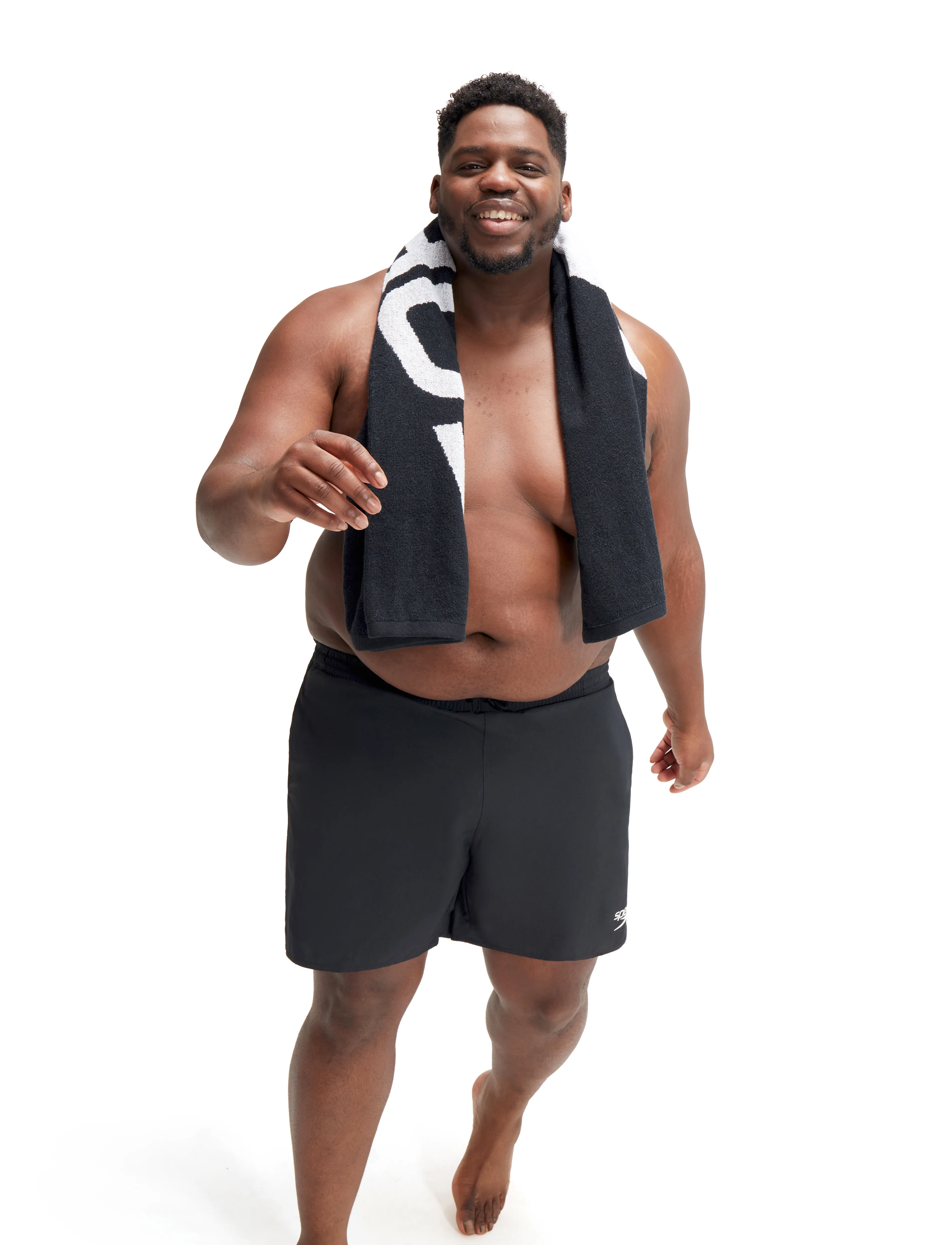 Speedo - Essentials Plus Size Swim Short 16" - black - 4