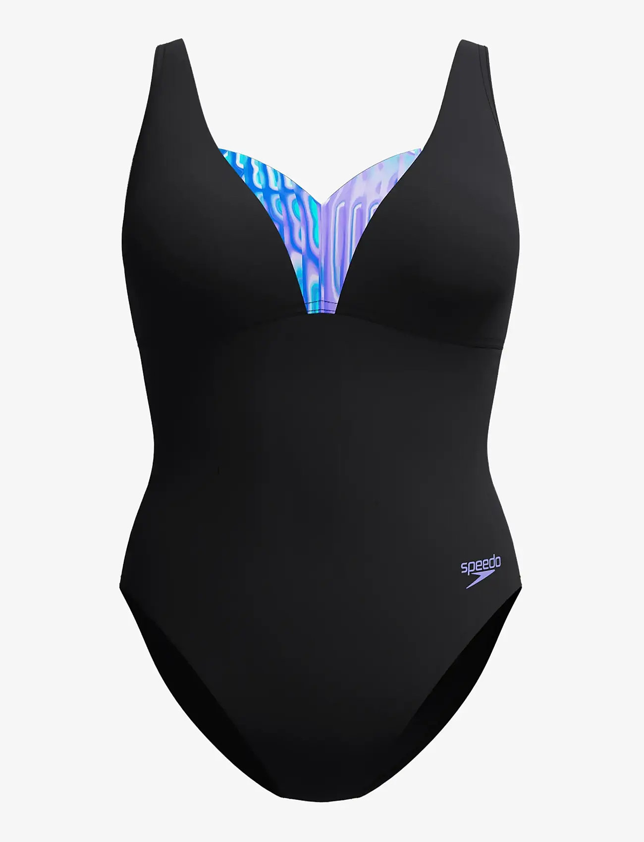Speedo - Womens Shaping Printed OpusGem DD+ 1 Piece - sportsbadetøj - blue/purple - 1