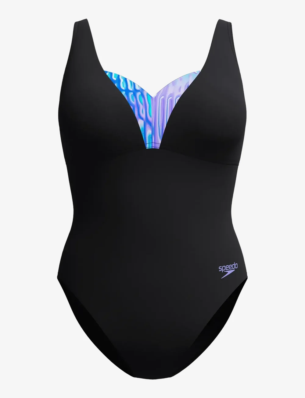 Speedo - Womens Shaping Printed OpusGem DD+ 1 Piece - sportiga badkläder - blue/purple - 1