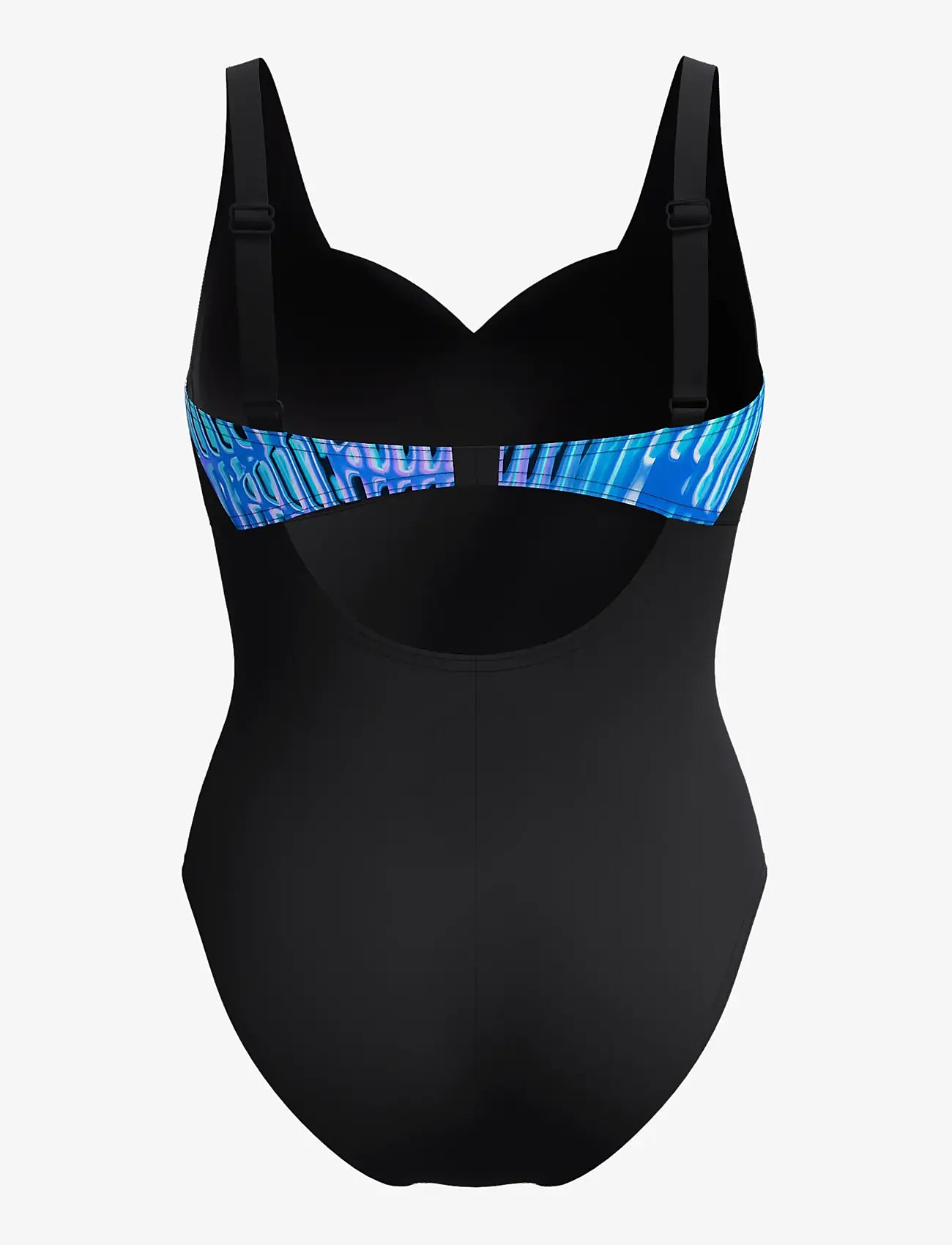 Speedo - Womens Shaping Printed OpusGem DD+ 1 Piece - sportsbadetøj - blue/purple - 2