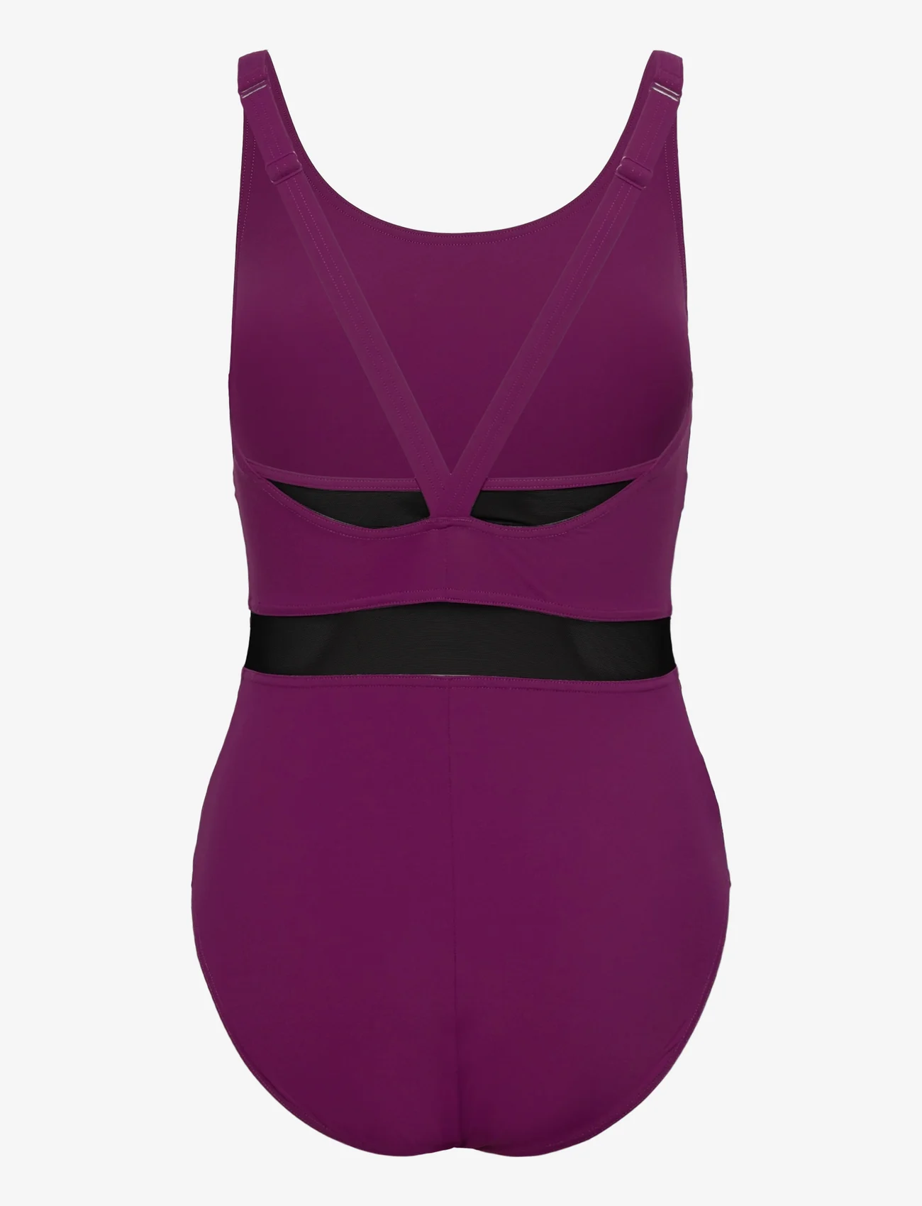 Speedo - Womens Speedo Shaping LuniaGlow 1 piece - maudymosi kostiumėliai - purple - 1