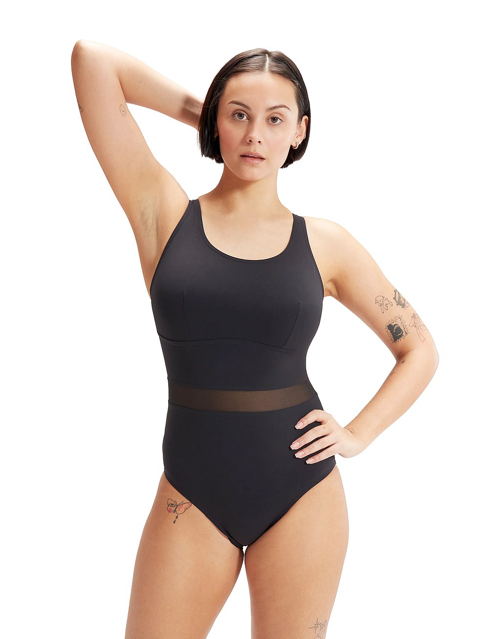 Speedo - Womens Shaping LuniaGlow 1 Piece - black - 0