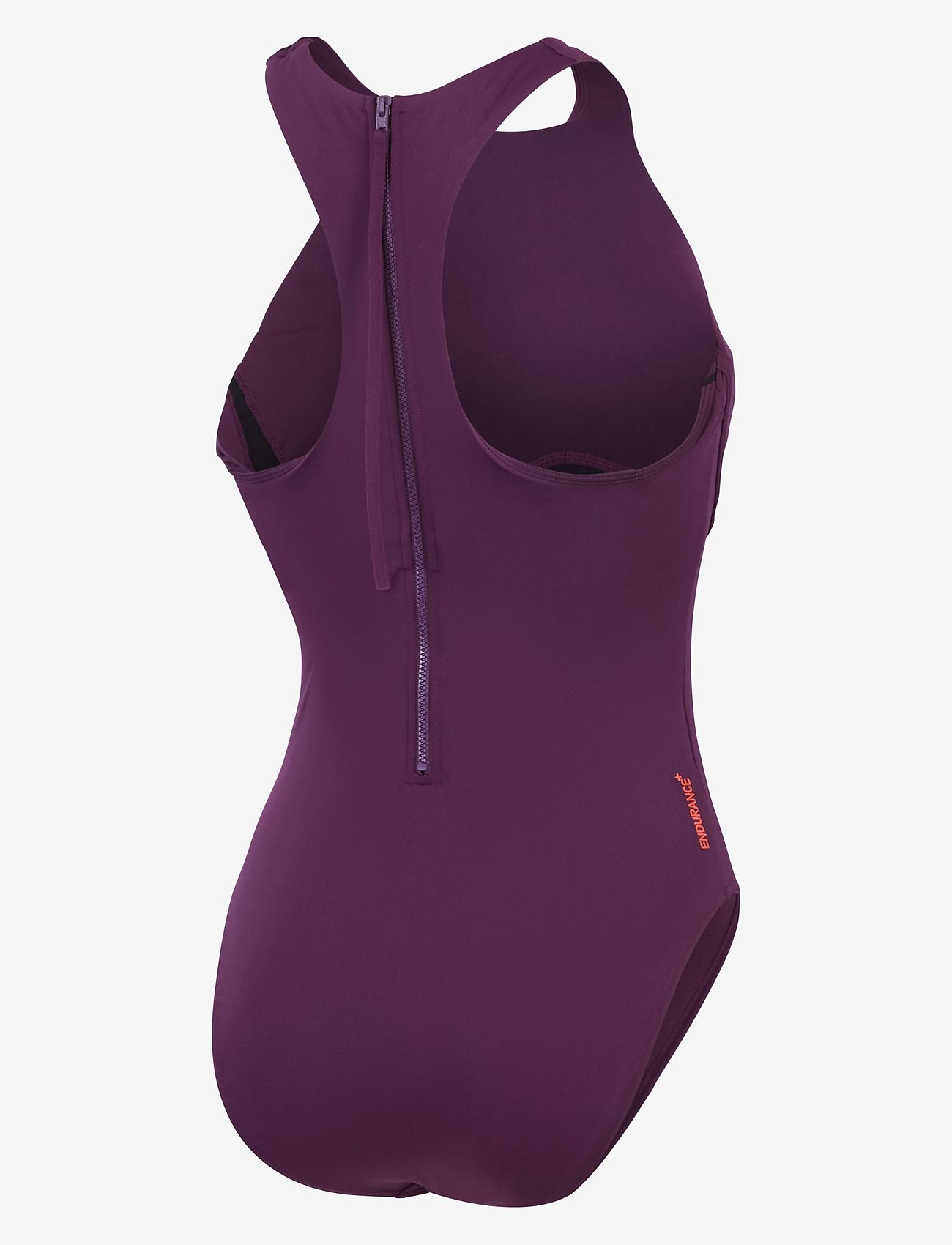 Maillot De Bain Speedo Femme – Racer Zip Avec Soutien-gorge Intégré – Pour L'entraînement En Piscine - 3