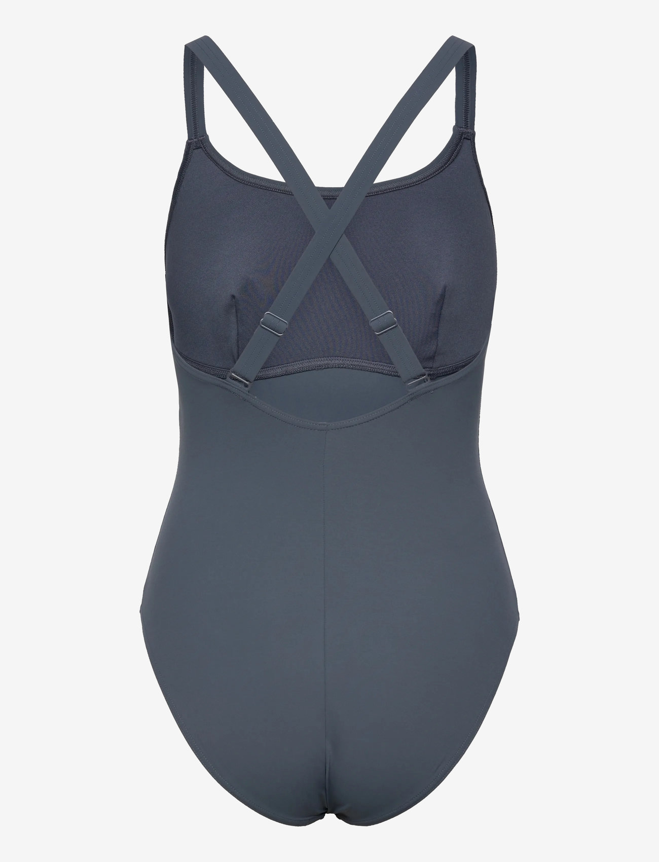 Speedo - Womens Shaping Crossback 1 Pc - sportiga badkläder - grey - 1