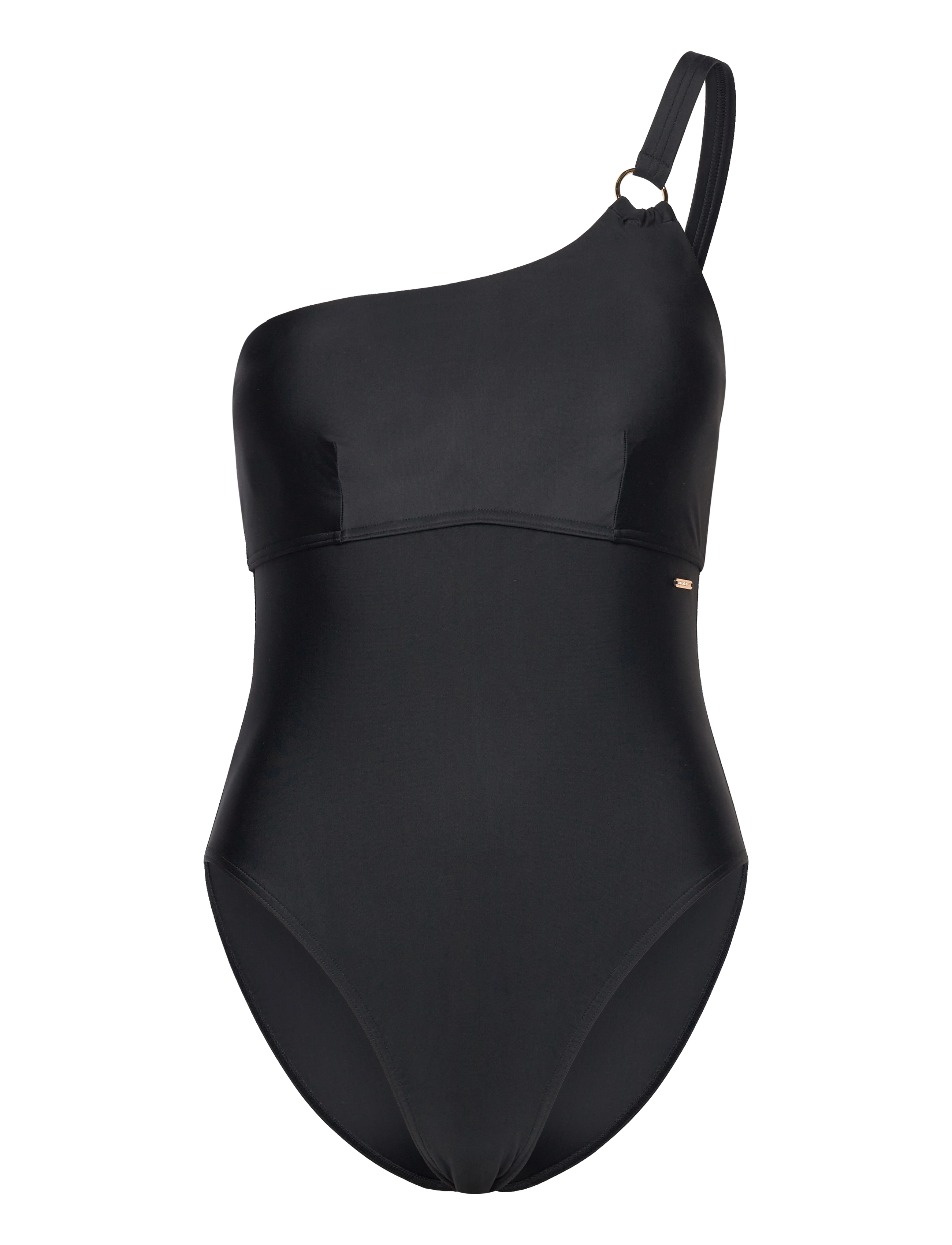 SPEEDO Womens Shaping Asymmetric 1 Piece Schwarz - 36 - Damen