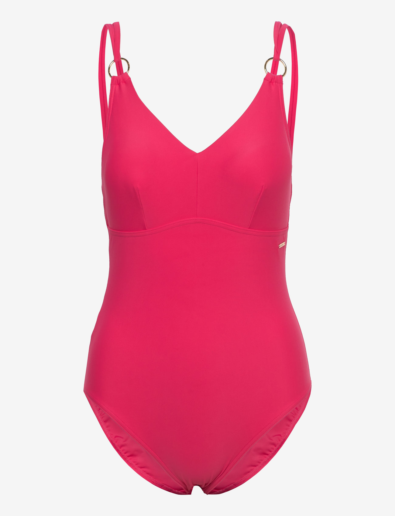 Speedo - Womens Shaping Strappy 1 Piece - ujumistrikood - dark pink - 1