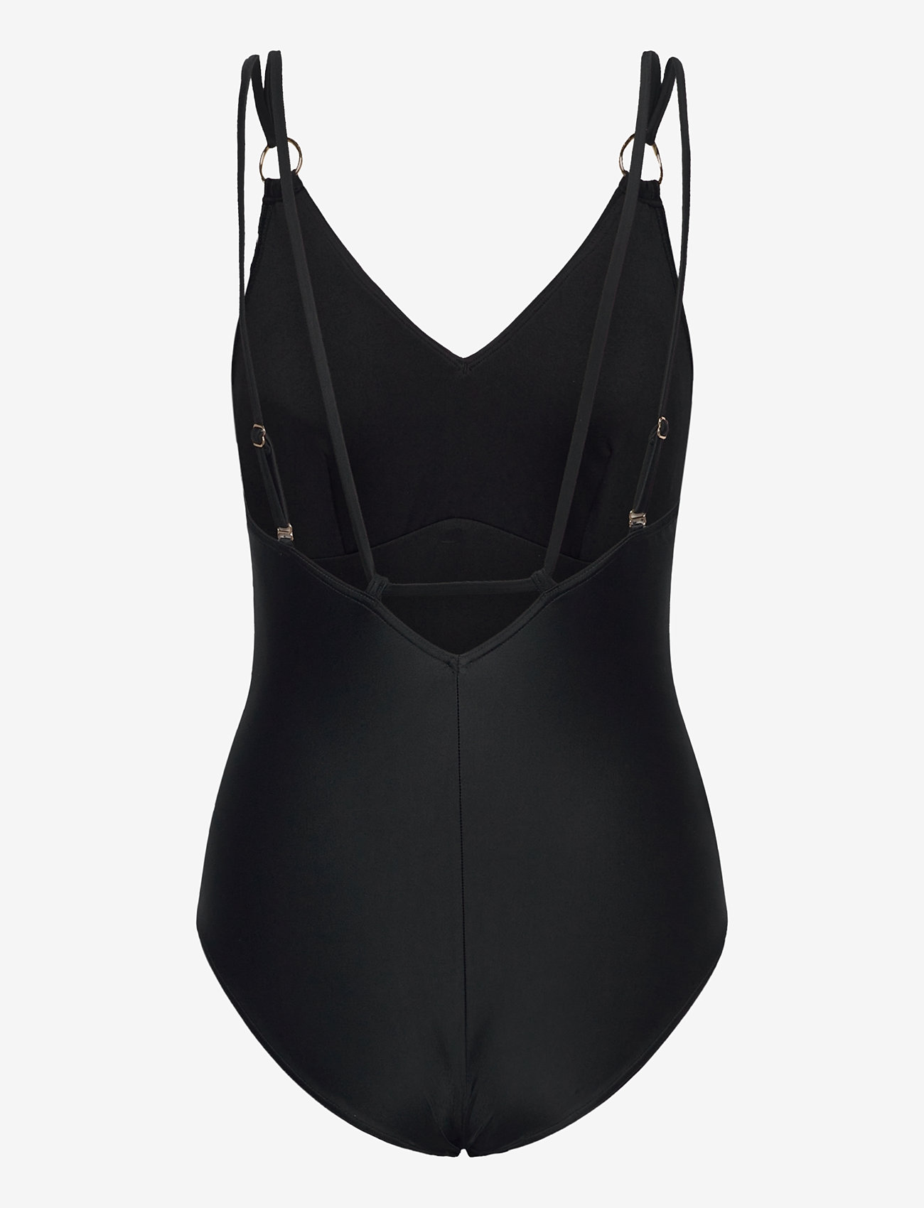 Speedo - Womens Shaping Strappy 1 Piece - sportiga badkläder - black - 2