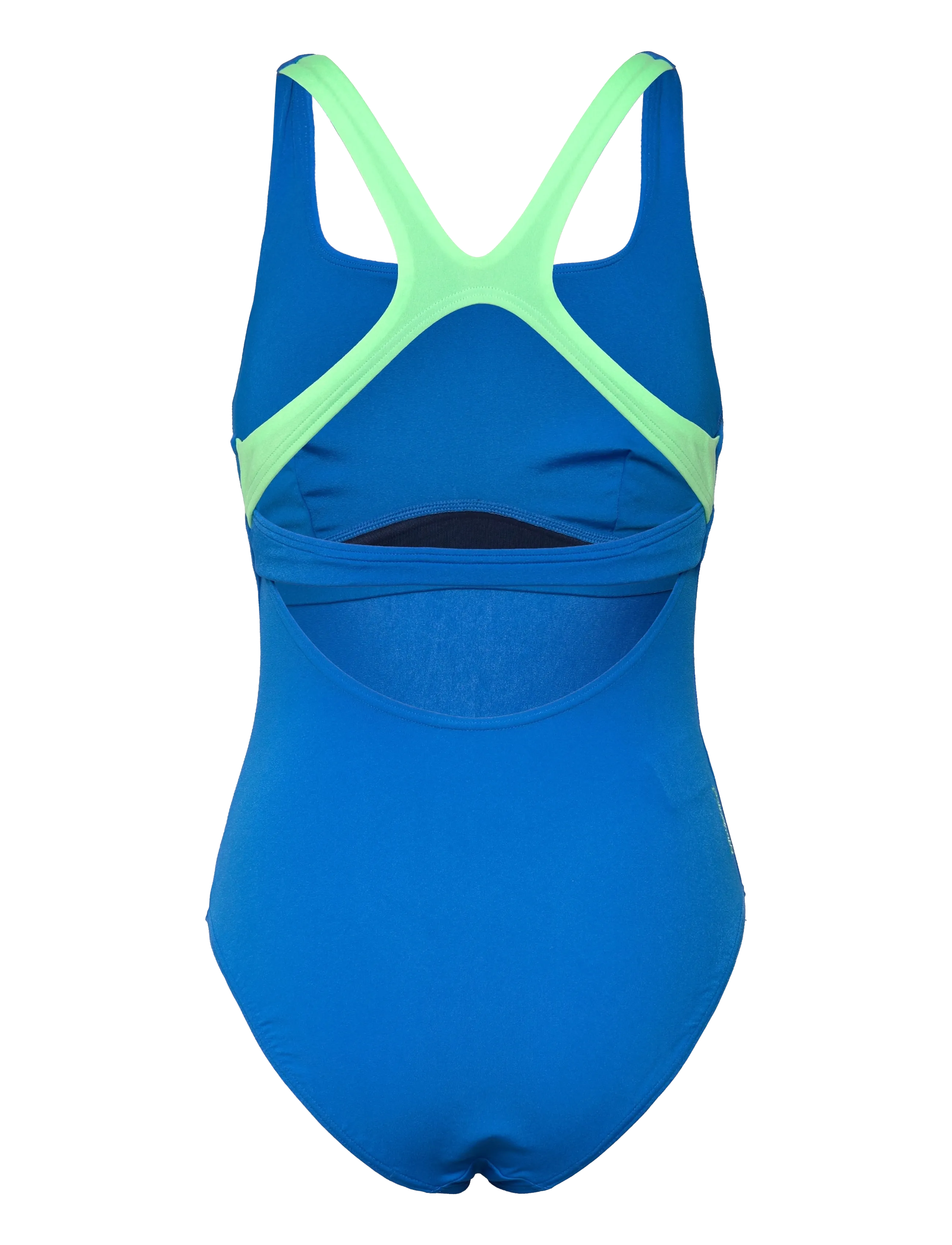 Speedo - Womens Flex Band Swimsuit with Built in Swim Bra - ujumistrikood - blue - 1