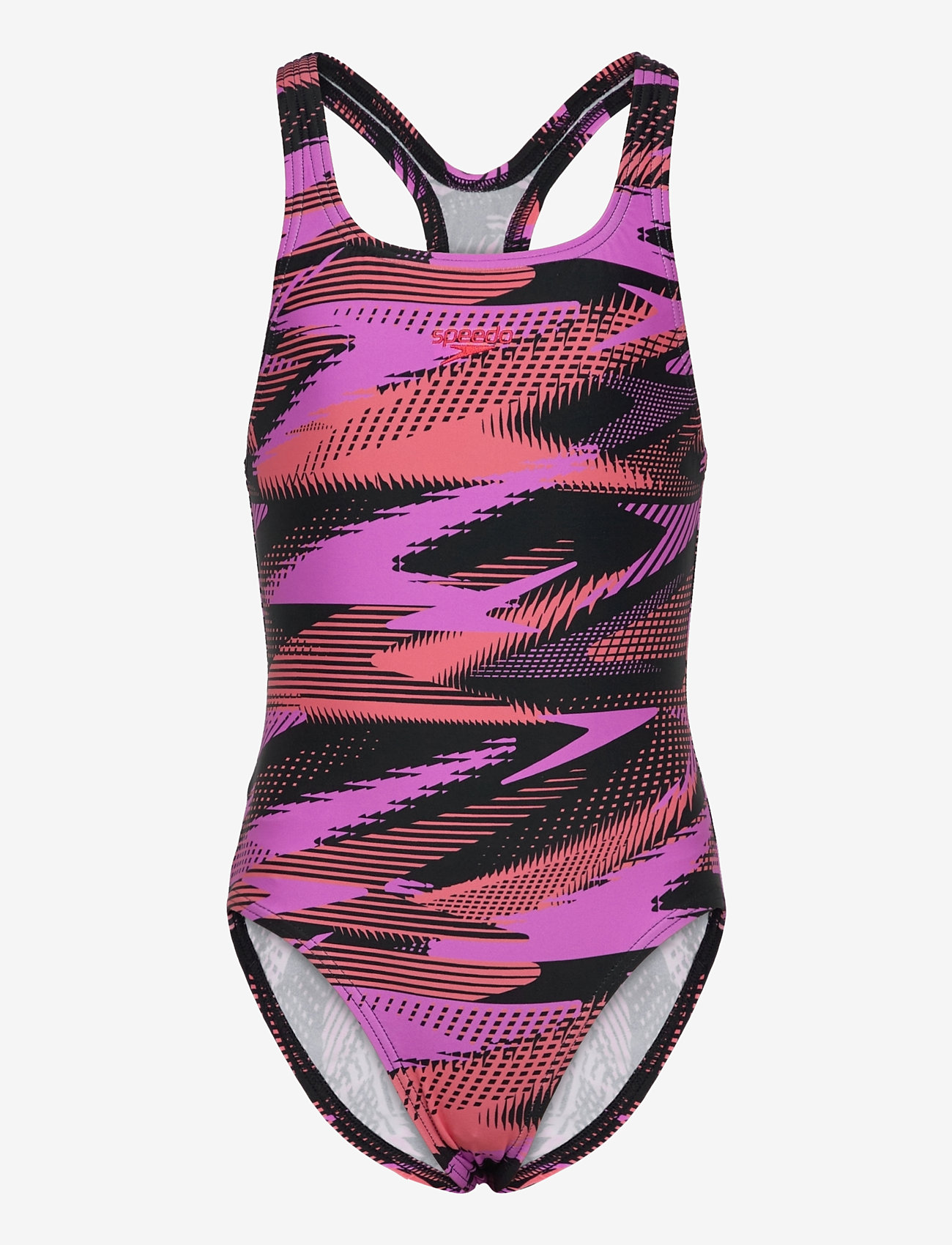 Speedo - Girls HyperBoom Allover Medalist - swimsuits - purple - 0