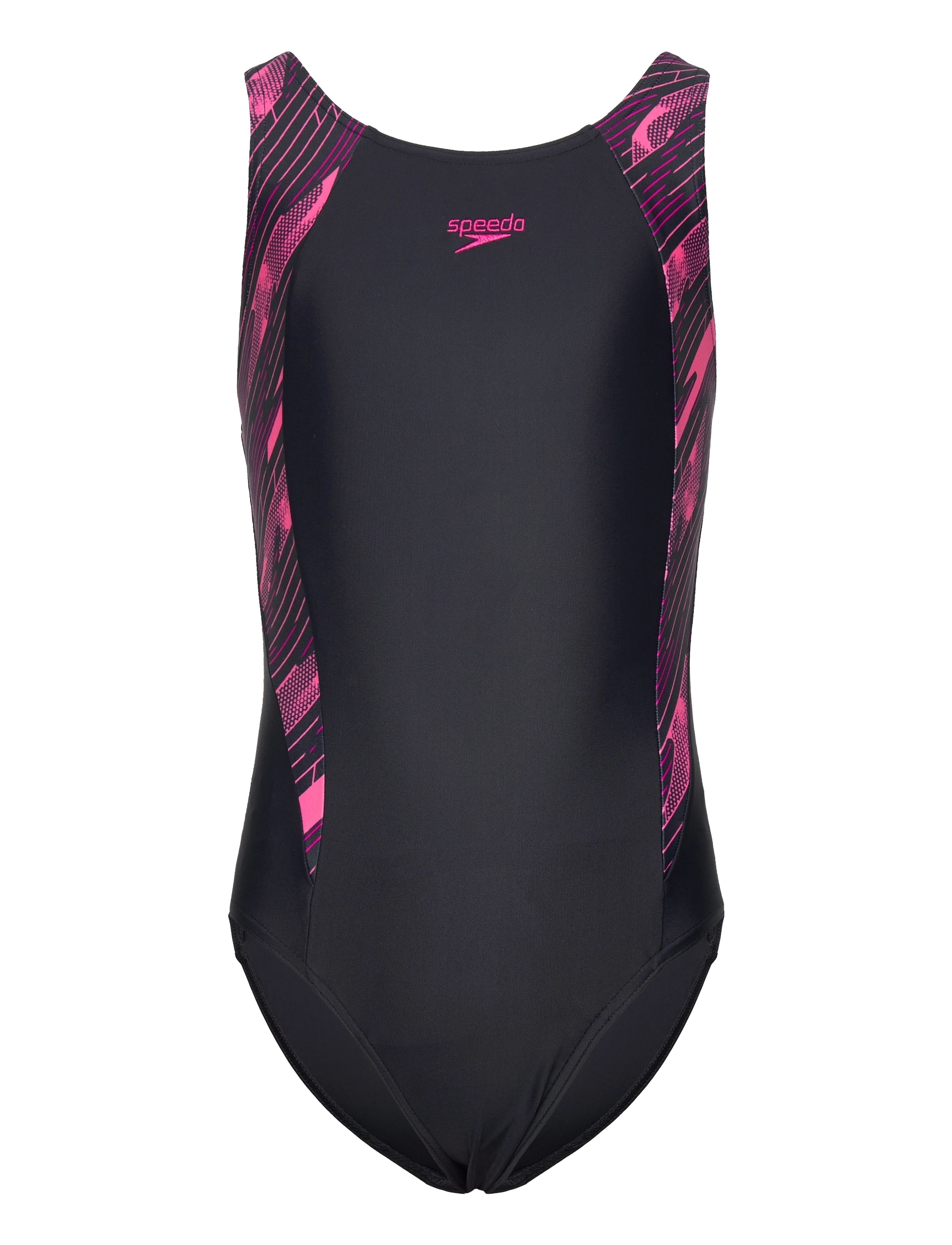 Speedo Girls HyperBoom Splice Muscleback - Ujumistrikood - NAVY/PINK / navy