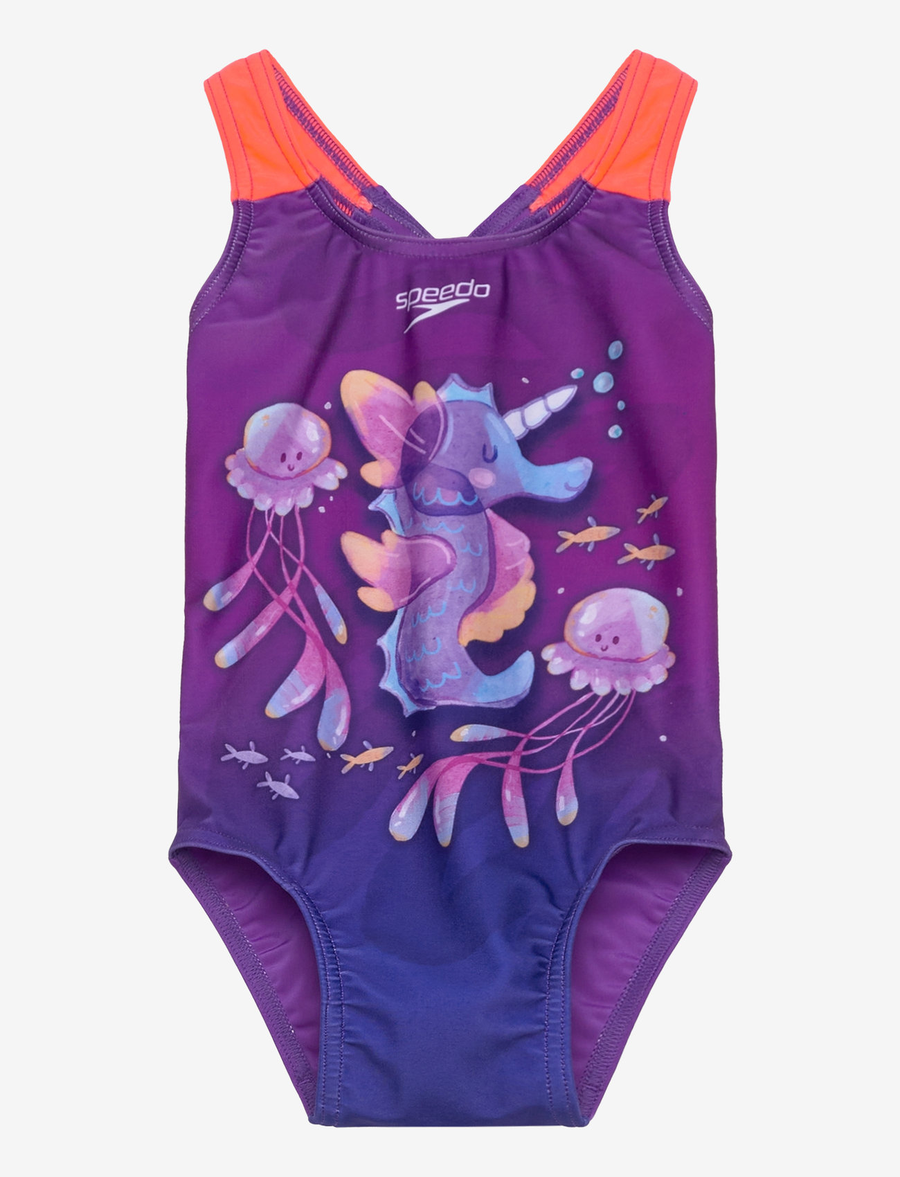 Speedo - Girls Digital Printed Swimsuit - badeanzüge - purple/pink - 0