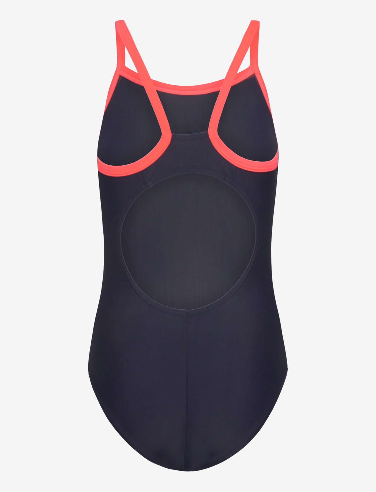 Speedo - Girls Plastisol Placement Thinstrap Muscleback - sportiga badkläder - navy/red - 1