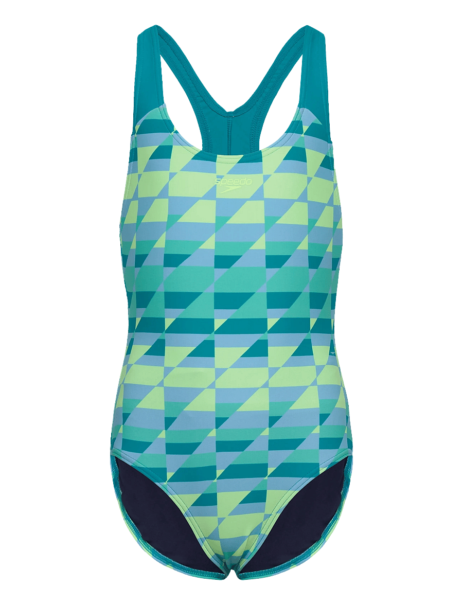 Speedo - Print Splashback One Piece - badedragter - angelic blue/mayan blue - 0