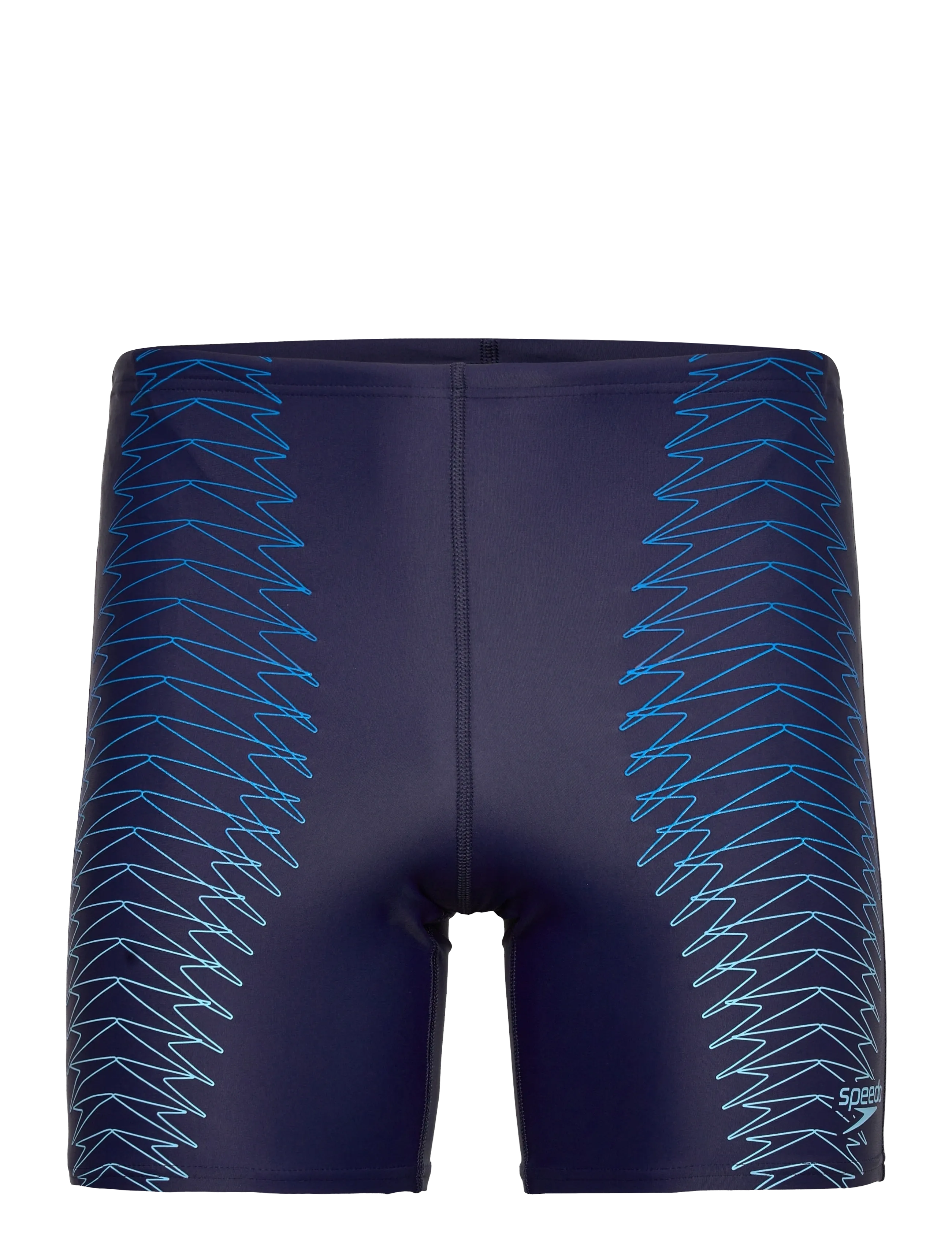 Speedo Mens Duo Logo Print Mid Jammer - Bademode - BLUE / navy