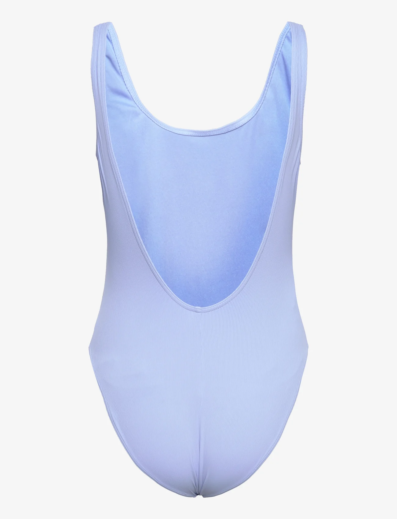 Speedo - Womens Textured Deep U-Back - maudymosi kostiumėliai - blue - 1
