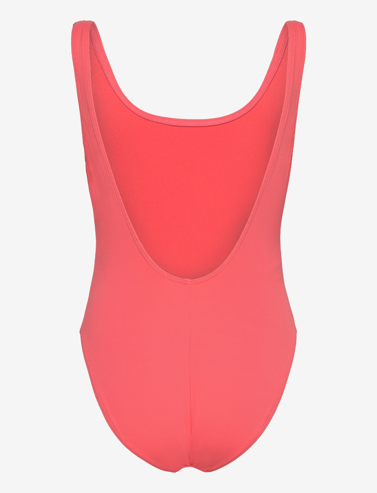 Speedo - Womens Textured Deep U-Back - sportsbadetøj - orange - 1