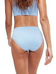 Speedo - Womens Textured Deep U-Back 2PC - bikini set - blue - 6