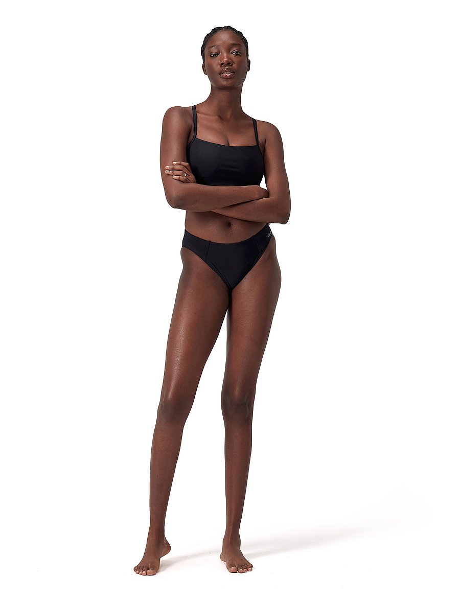 Speedo - Solid Classic Bikini Bottom - sport-bademode - black - 0