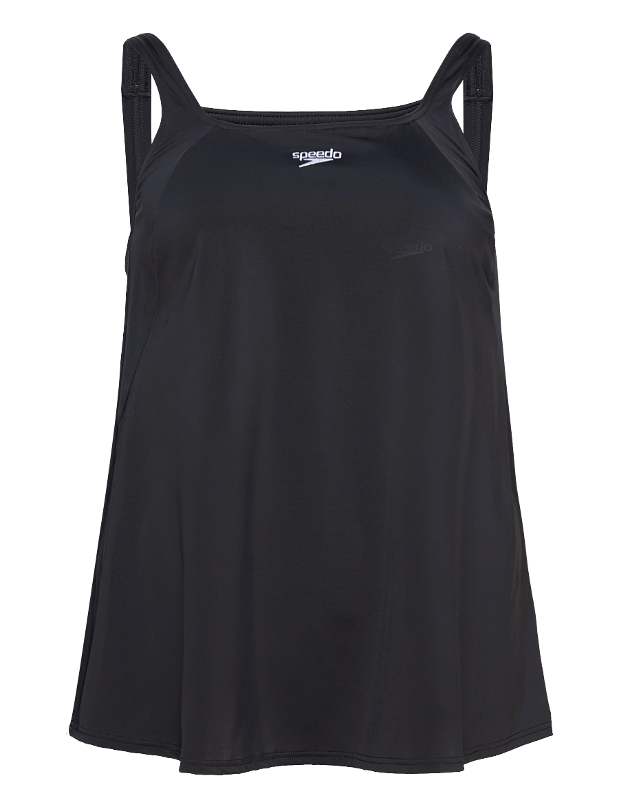 Speedo - Womens Swim Dress (+) - sportsbadetøj - black - 1